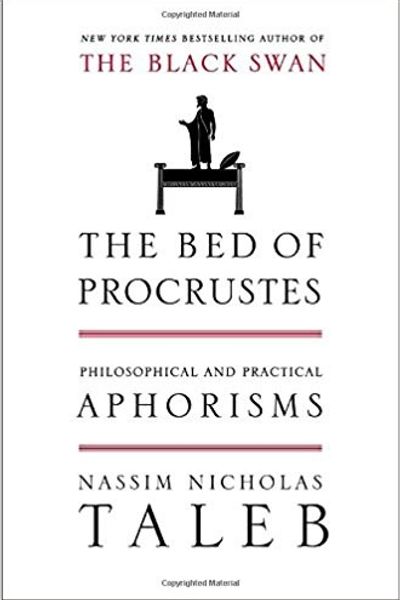 The Bed of Procrustes by Nassim Nicholas Taleb book cover