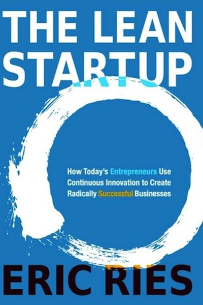 The Lean Startup by Eric Ries book cover