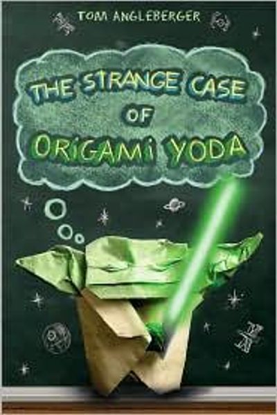 The Strange Case of Origami Yoda by Tom Angleberger book cover