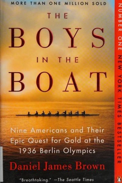 The Boys in the Boat by Daniel James Brown book cover