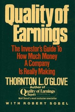 Quality of Earnings cover