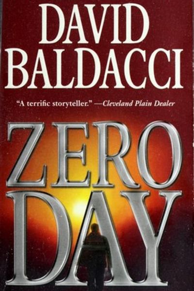 Zero Day by David Baldacci book cover
