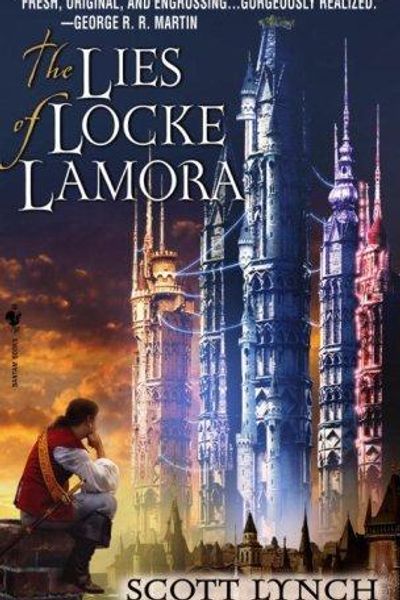 The Lies of Locke Lamora by Scott Lynch book cover
