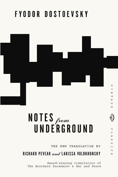 Notes from Underground by Fyodor Dostoevsky book cover