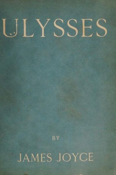Ulysses by James Joyce book cover