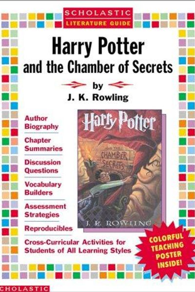 Harry Potter and the Chamber of Secrets by J.K. Rowling book cover