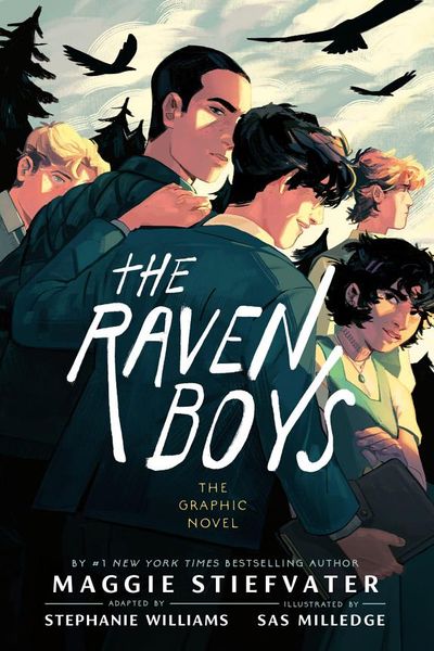 The Raven Boys by Maggie Stiefvater book cover