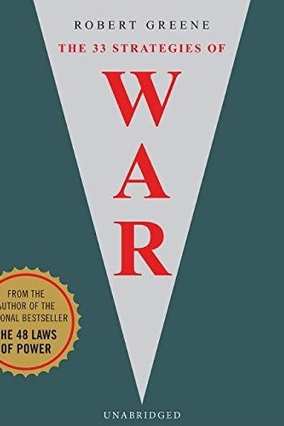 The 33 Strategies of War by Robert Greene book cover