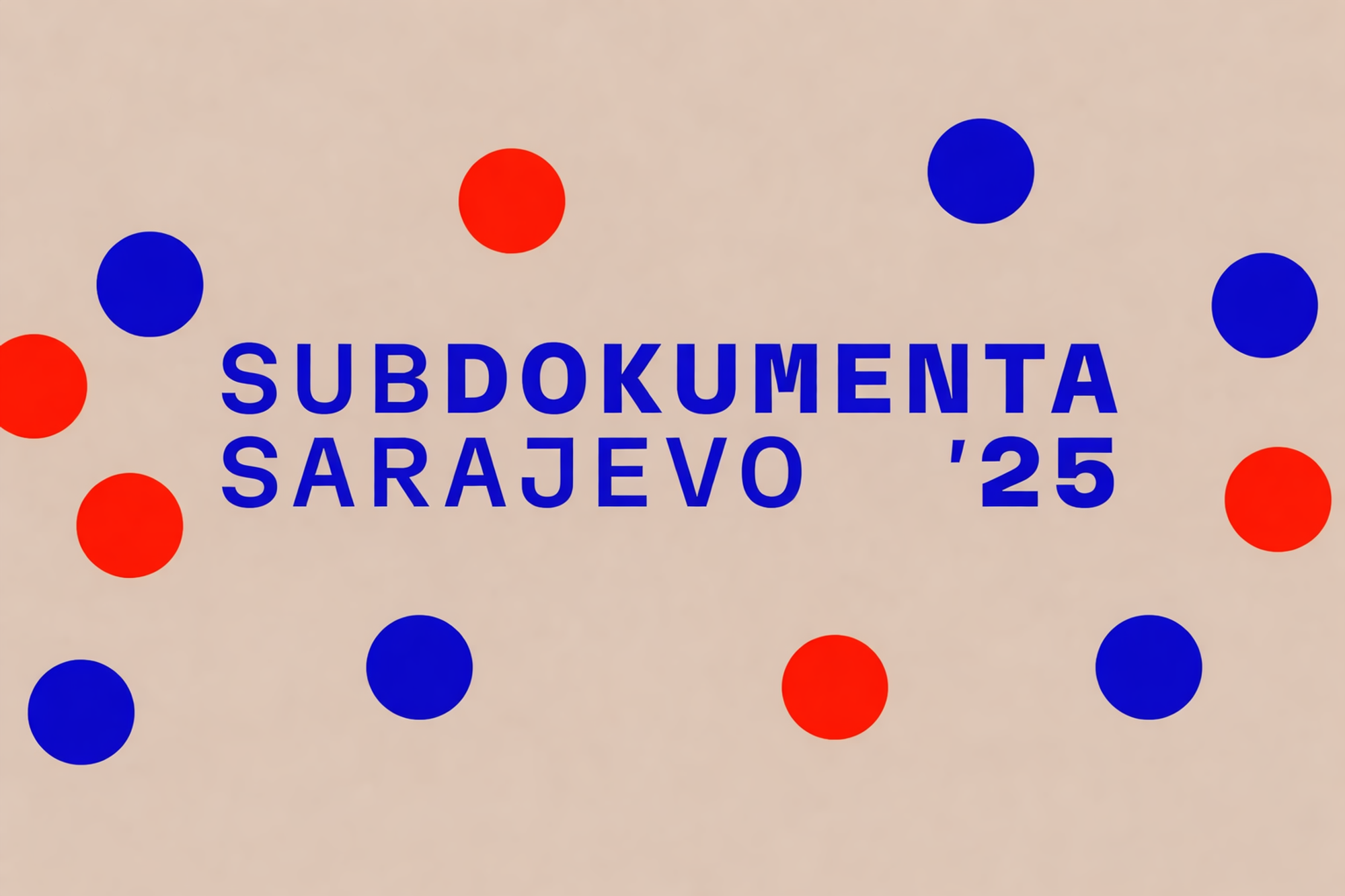 SubDokumenta Sarajevo 2025