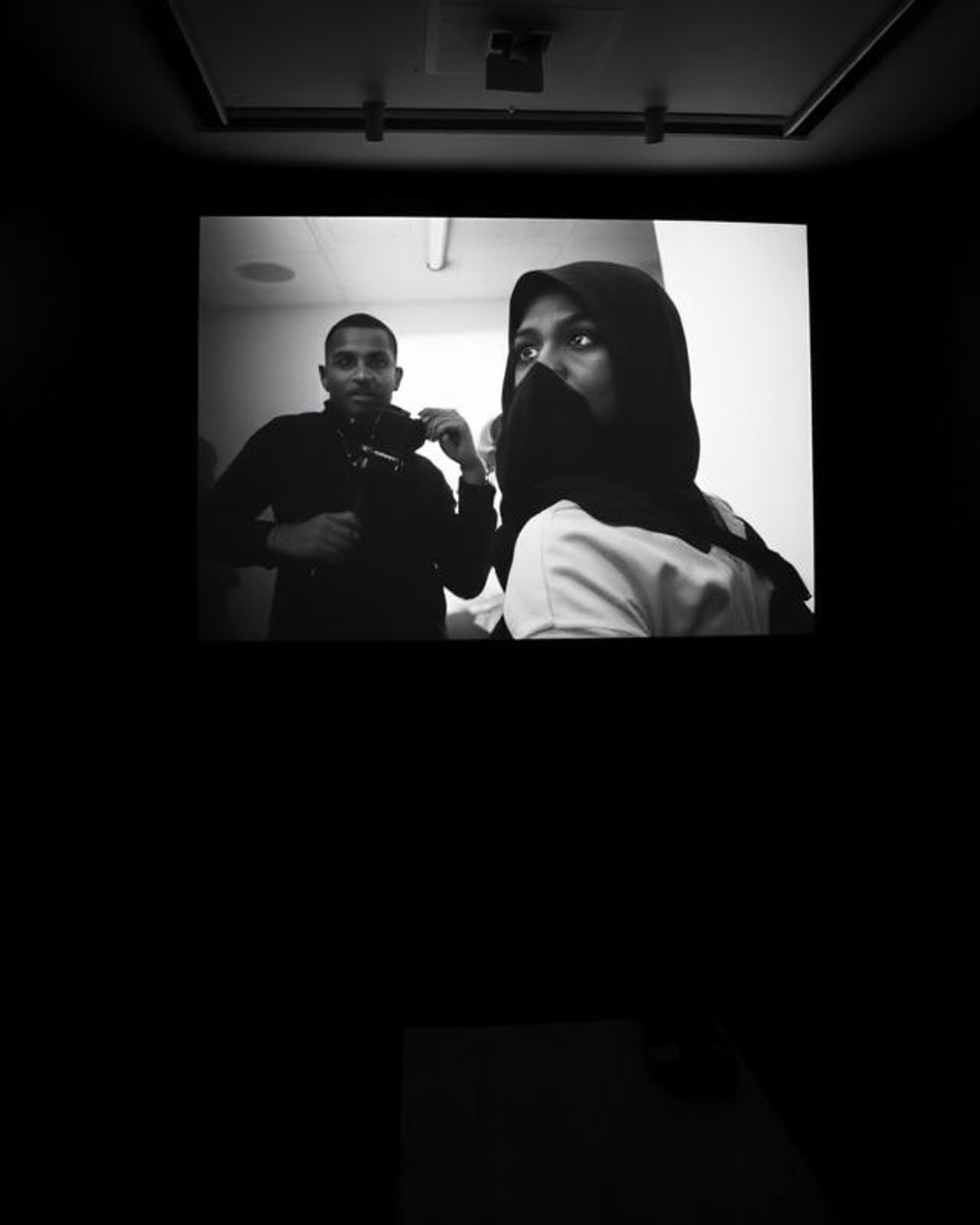 Fotografija sa projekcije.