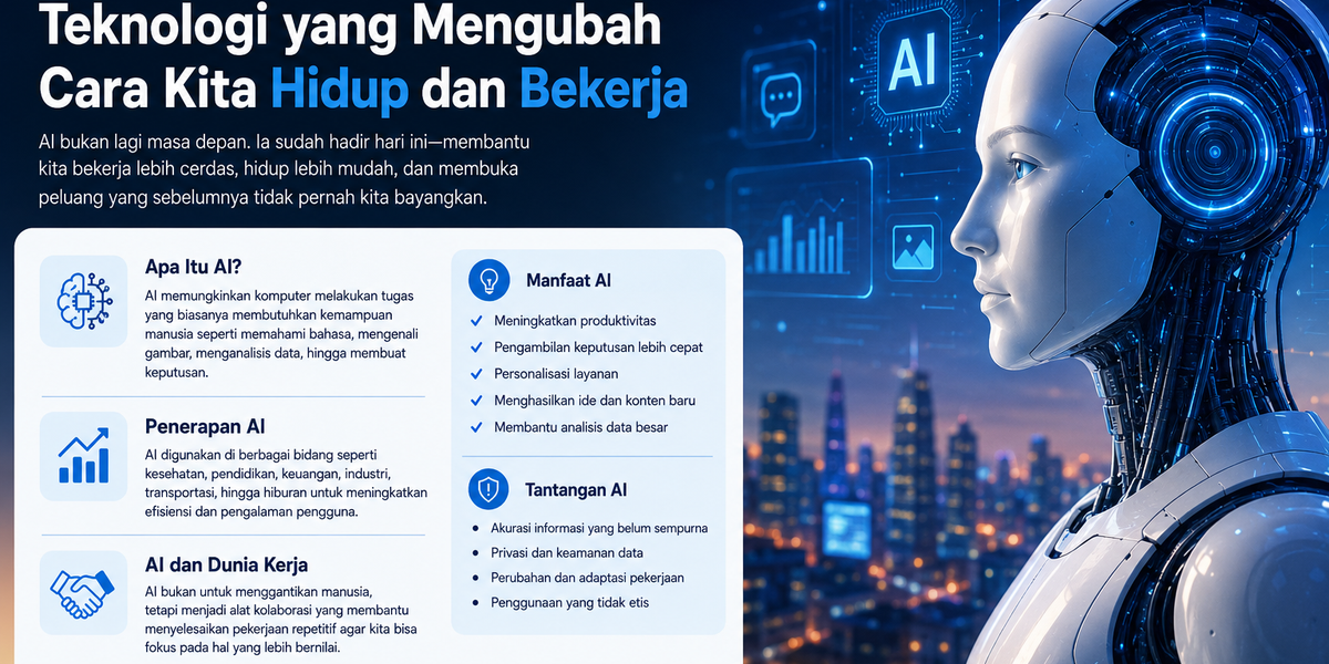 Artificial Intelligence: Teknologi yang Mengubah Cara Kita Hidup dan Bekerja