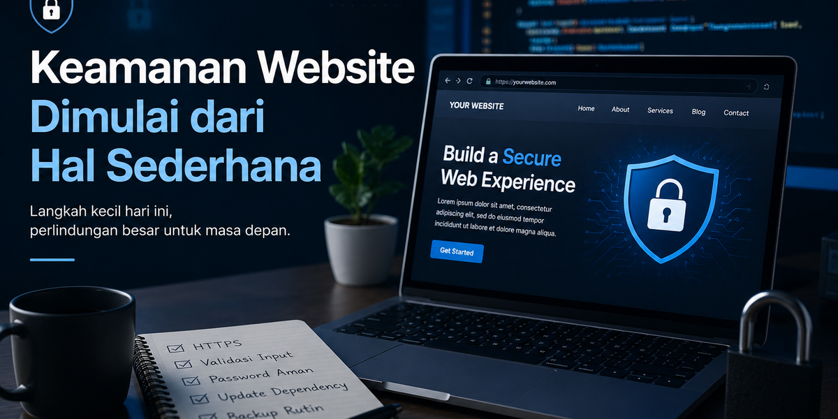 Keamanan Website Dimulai dari Hal Sederhana