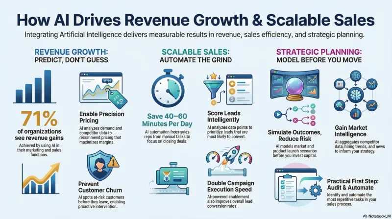 Inforgraphic Ai-driven revenue growth and scalable sales