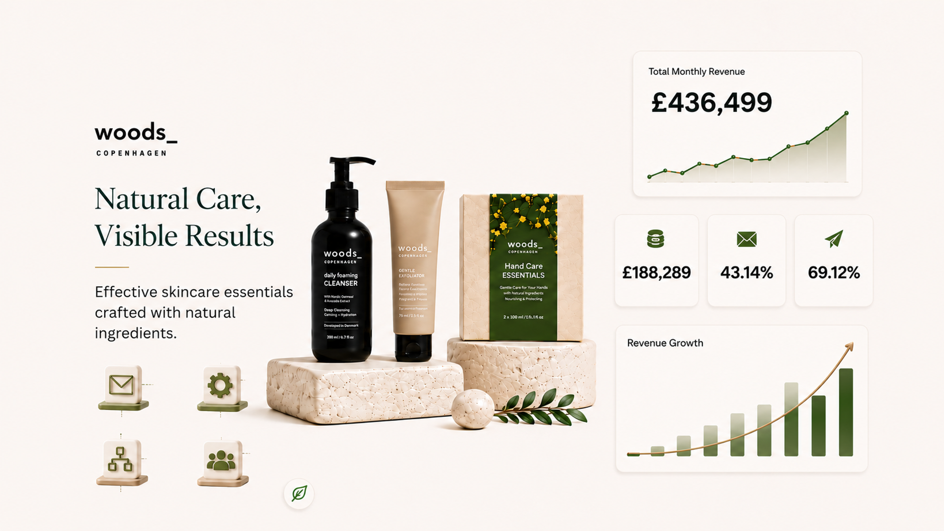 Scaling a Skincare Brand with Email Retention showcase