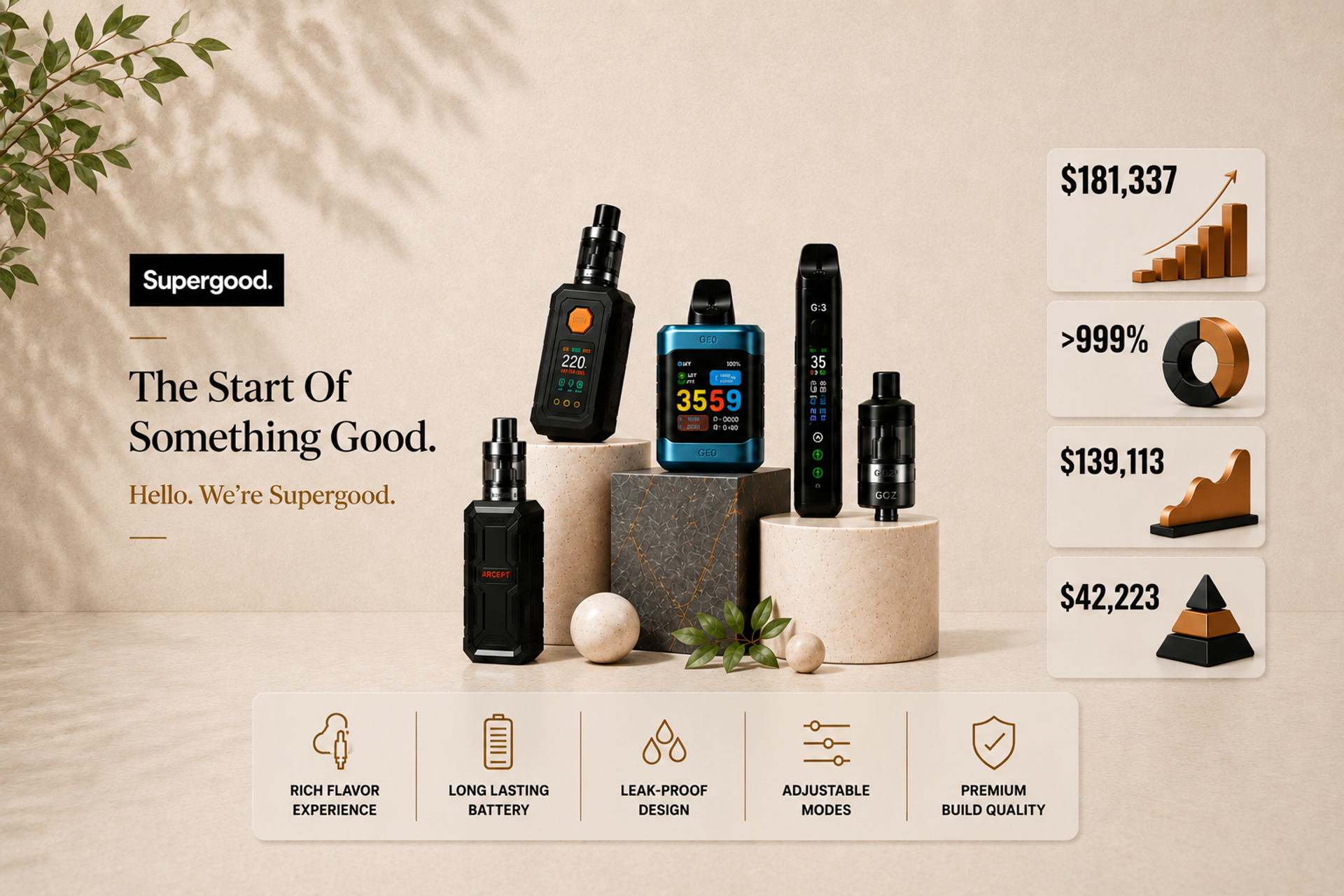 6-Figure Email Revenue for a Vape Brand showcase