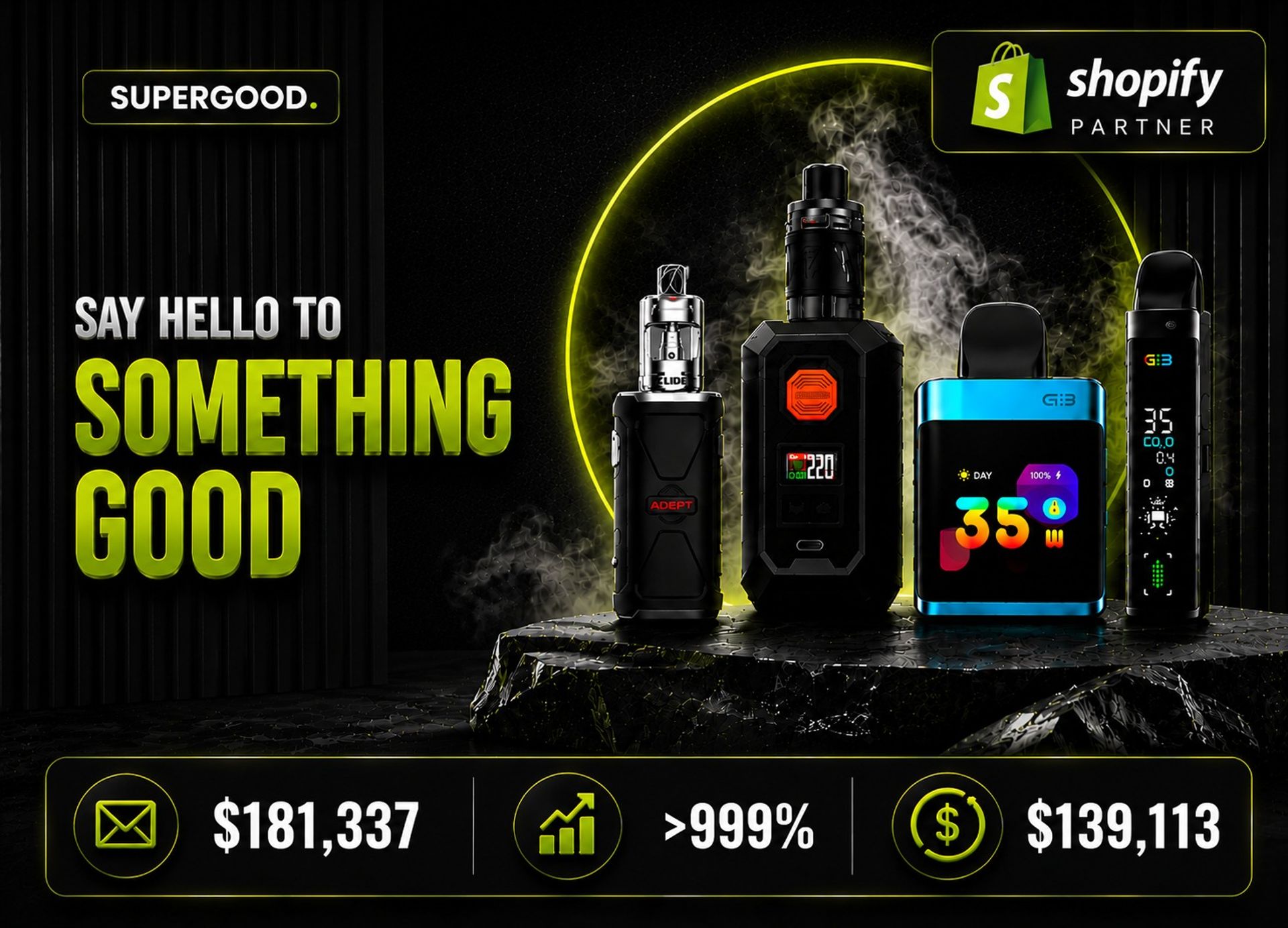 6-Figure Email Revenue for a Vape Brand