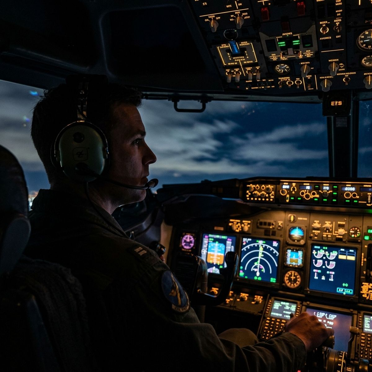 Legacy Aviation School student moment 2