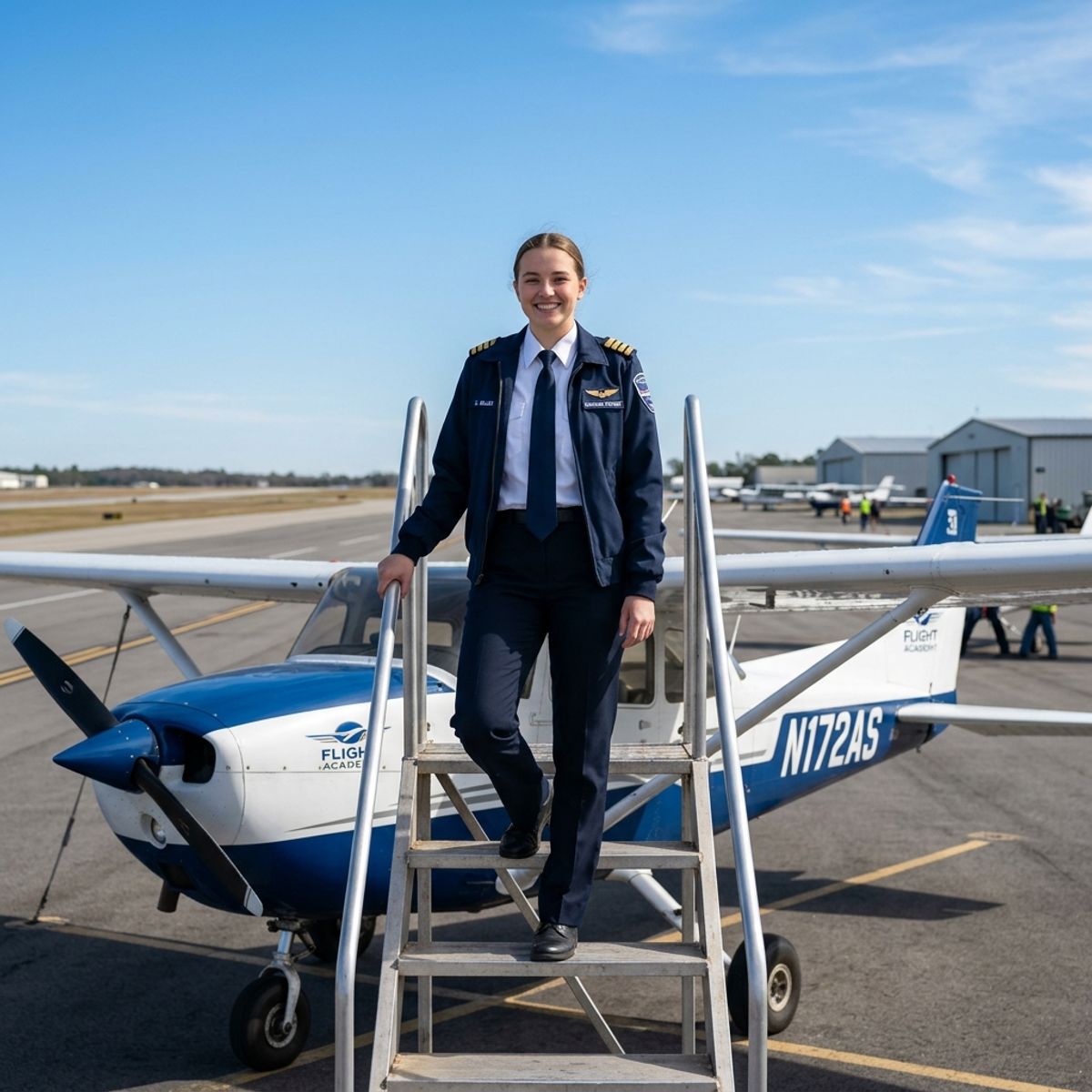 Legacy Aviation School student moment 6