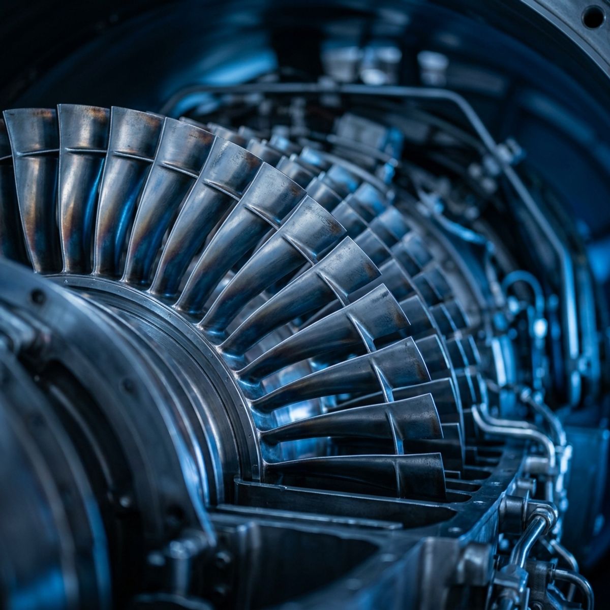 Aircraft engine maintenance training