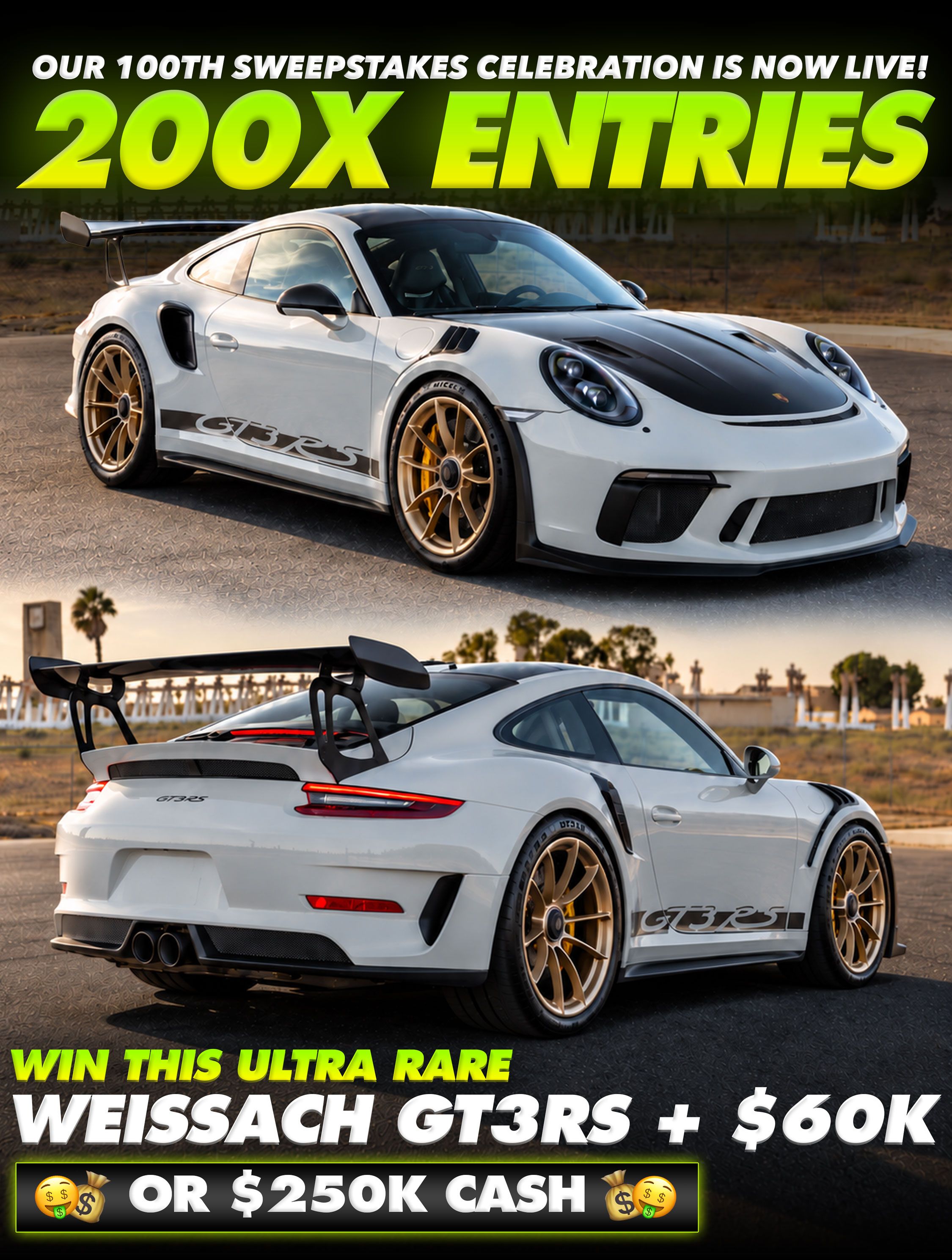 Tuner Cult giveaway promotional slider
