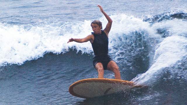 Former US champion Linda Benson, advisory board member for California Surf Museum