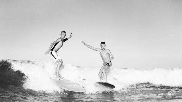 Sydney surfers, around 1960