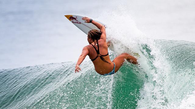 Carissa Moore, 2012. Photo: Brent Bielmann