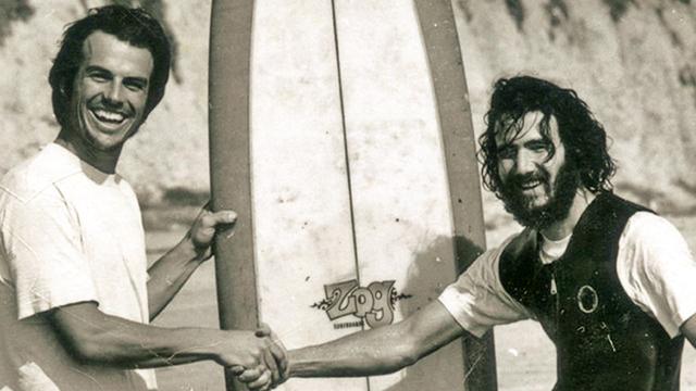Fred Herzog, right, and Nate Skinner, around 1970