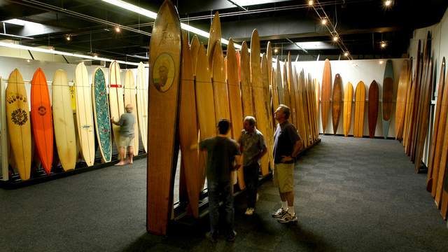 Surfing Heritage and Culture Center main hall