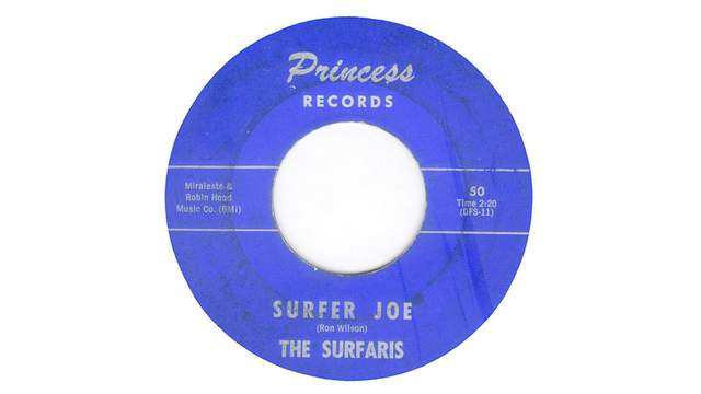 The Surfaris' "Surfer Joe" single