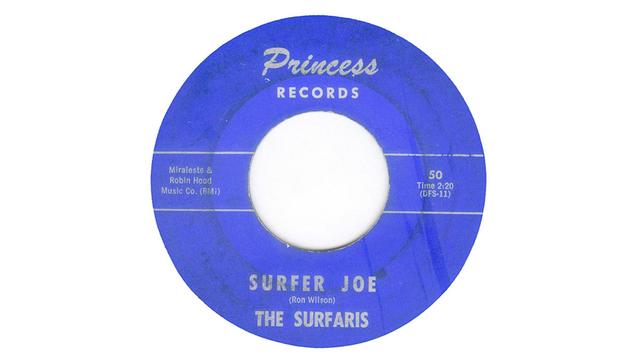 The Surfaris' "Surfer Joe" single