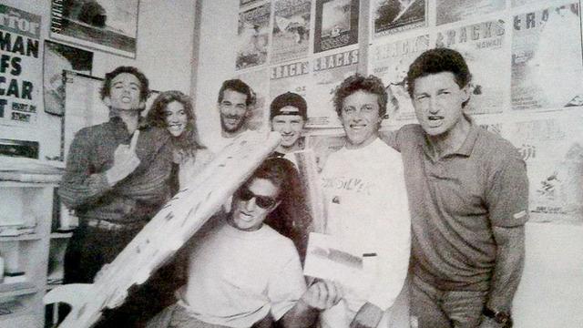 Tracks staffers in the mid 1980s