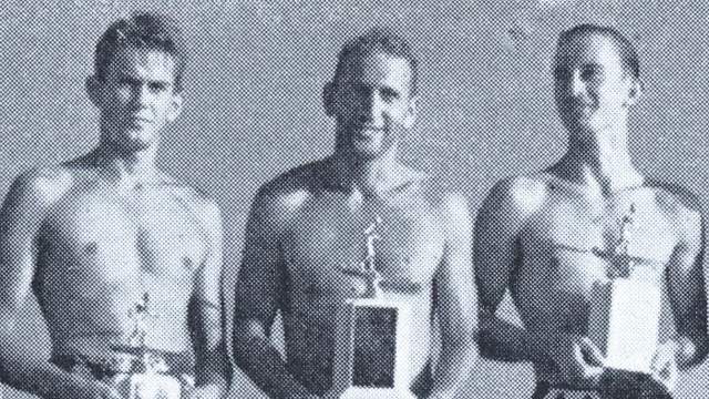 Cliff Tucker, winner of 1940 Pacific Coast Championships. Photo: Doc Ball