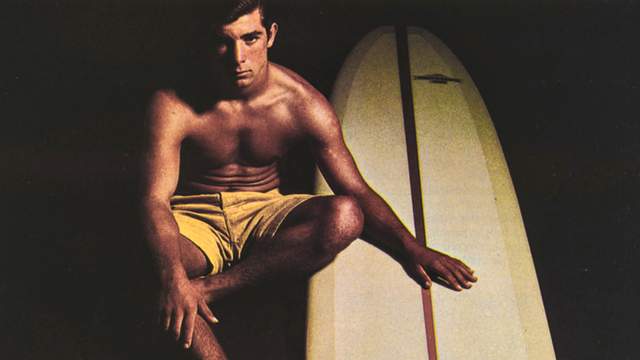 Dru Harrison, 1966 Rick Surfboards promo shot