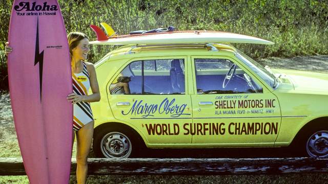 1977 world champ Margo Oberg. Photo: Jeff Divine 