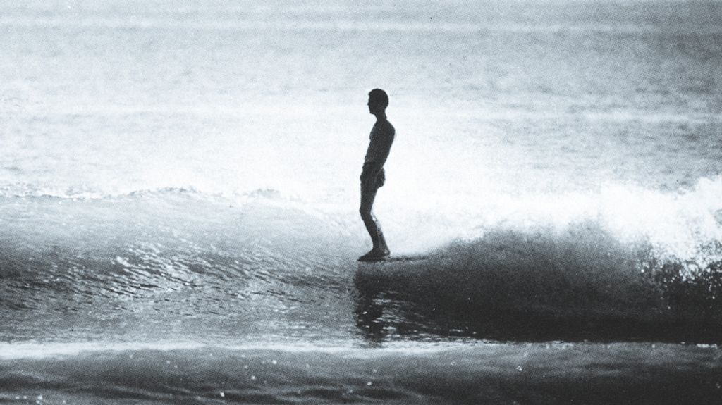 lance carson surfing at rincon