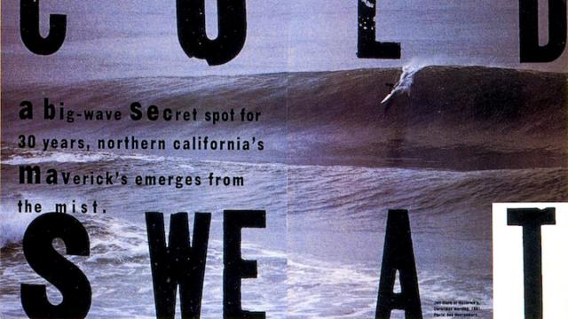 David Carson SURFER design, 1992