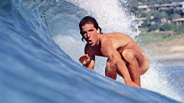 Unknown surfer, Salt Creek, 1975. Photo: Larry Moore