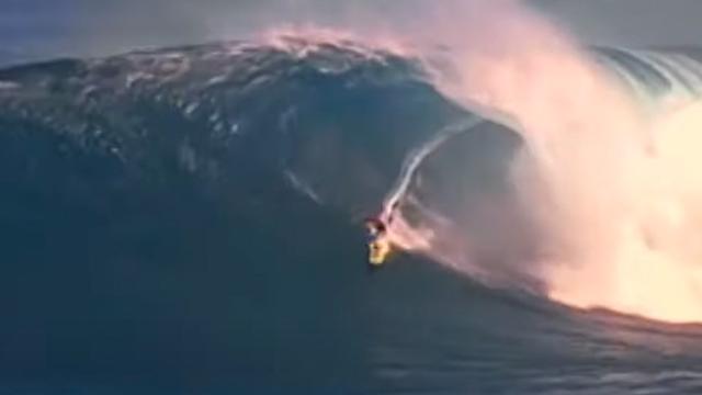 Surf scene from In God's Hands