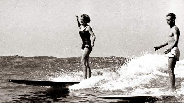 Mary Ann Hawkins, Palos Verdes Cove, 1947. Photo: Doc Ball