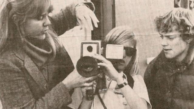 Tony Roberts, center, age 13, with Tom Curren, 1978
