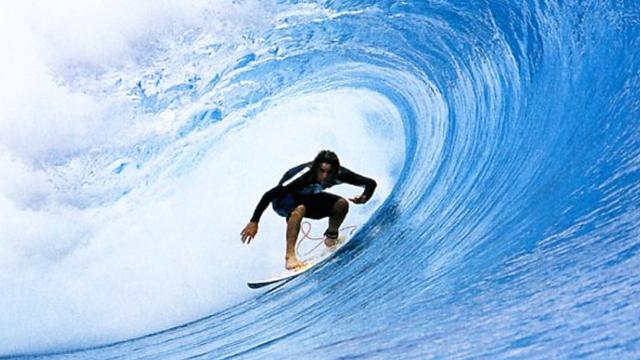Ozzie Wright, Tahiti, 2001. Photo: Jason Kenworthy/A-Frame