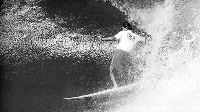 Marty Thomas, 1990 Pipeline Masters. Photo: Hank