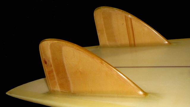 Original Steve Lis fish fin set-up