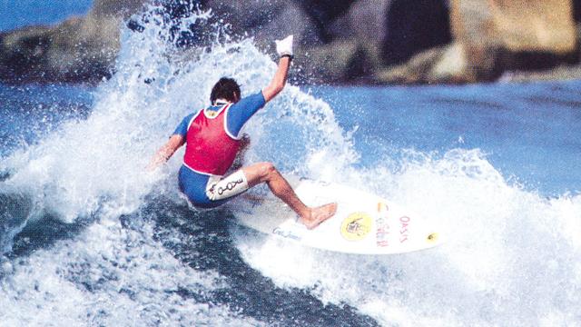 Stubbies competitor Glen Winton. Photo: Larry Moore