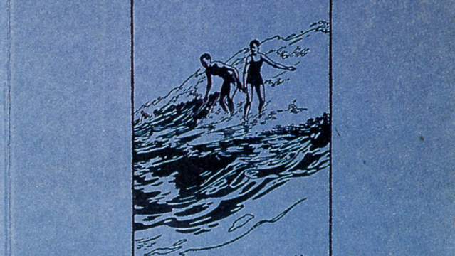 Original "Hawaiian Surfboard" cloth cover, 1935