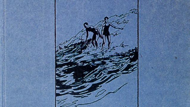 Original "Hawaiian Surfboard" cloth cover, 1935