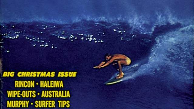 Don Hansen, 1962 SURFER cover. Photo: John Severson