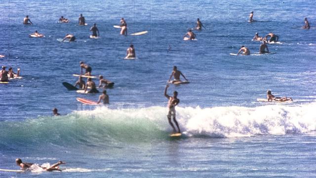 Miki Dora, Malibu. Photo: Grant Rolhoff