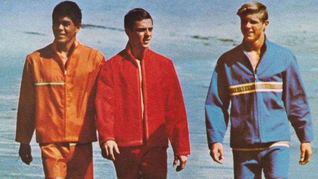 Harold Iggy, left, 1966 surfwear ad